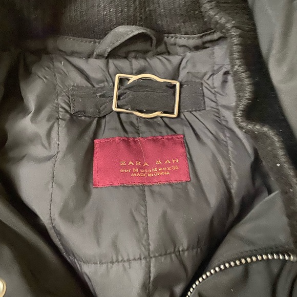 ❗️SOLD❗️Zara Men’s Waterproof Black Jacket - Picture 2 of 8